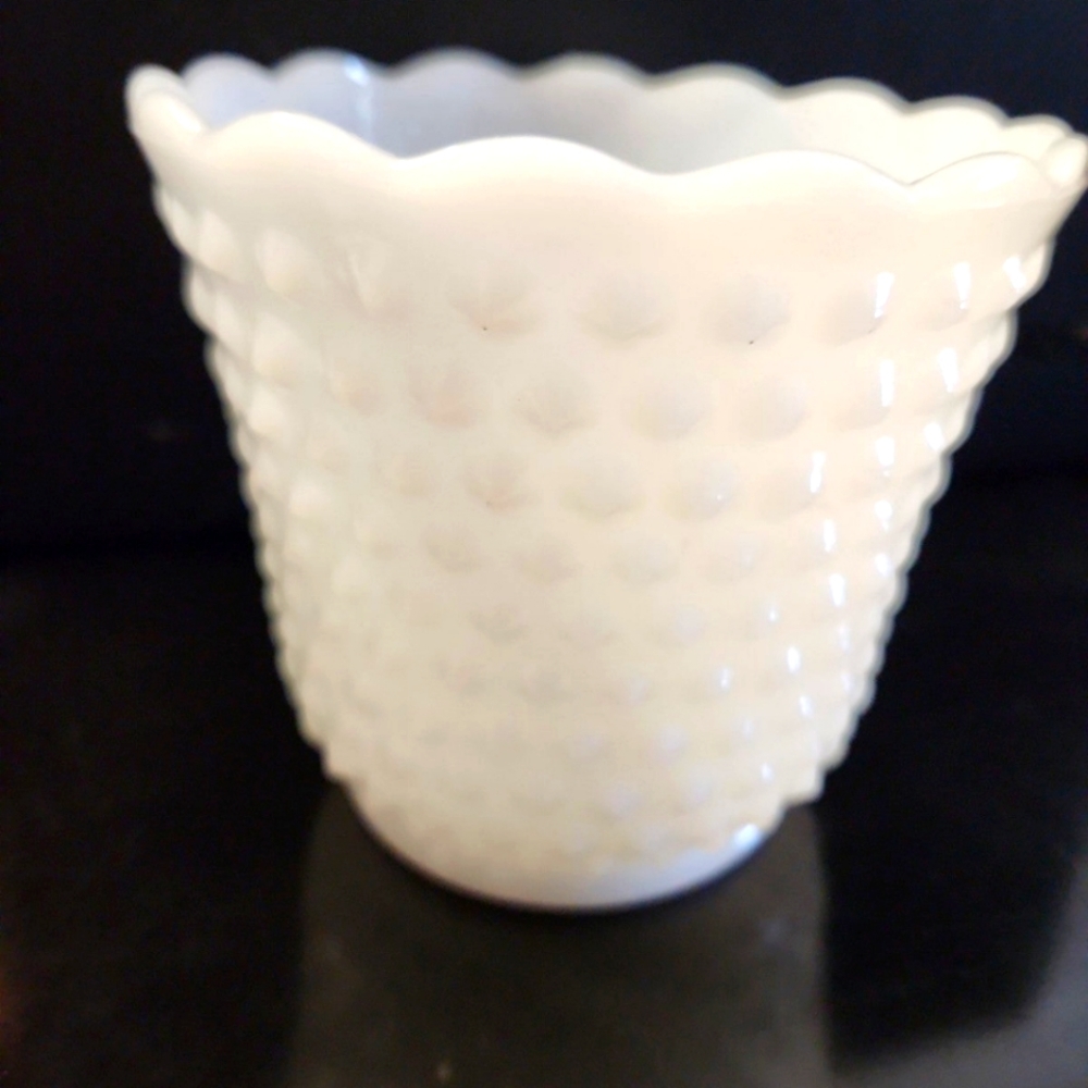 Vintage Hobnail Vases